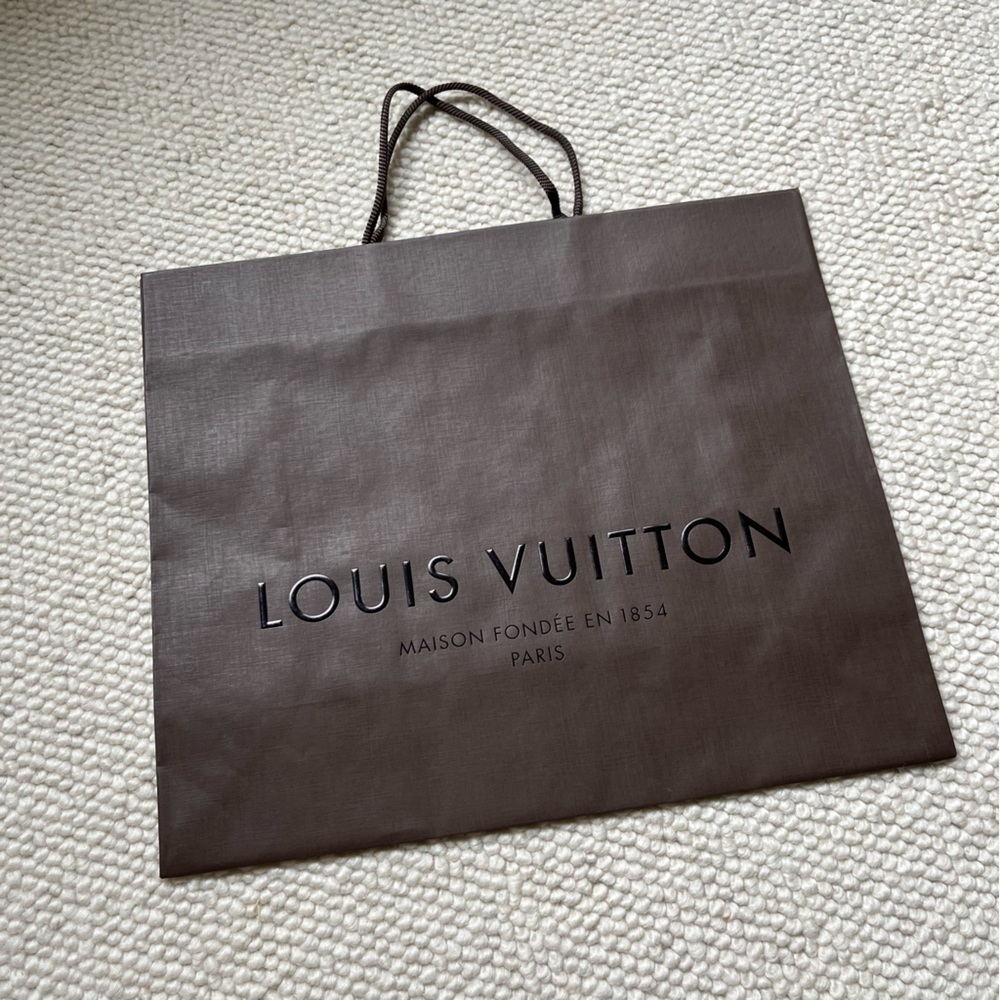 Louis Vuitton shopping bag